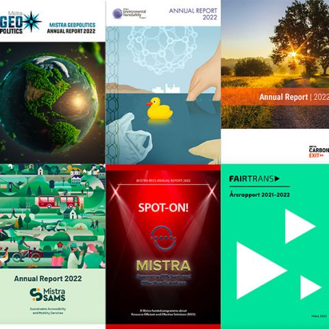 Ett år fyllt av forskning – Mistraprogrammens årsrapporter