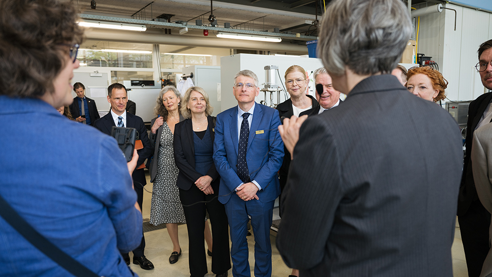 Mistras vd Anna Jöborn på IVA:s kungliga teknikresa.